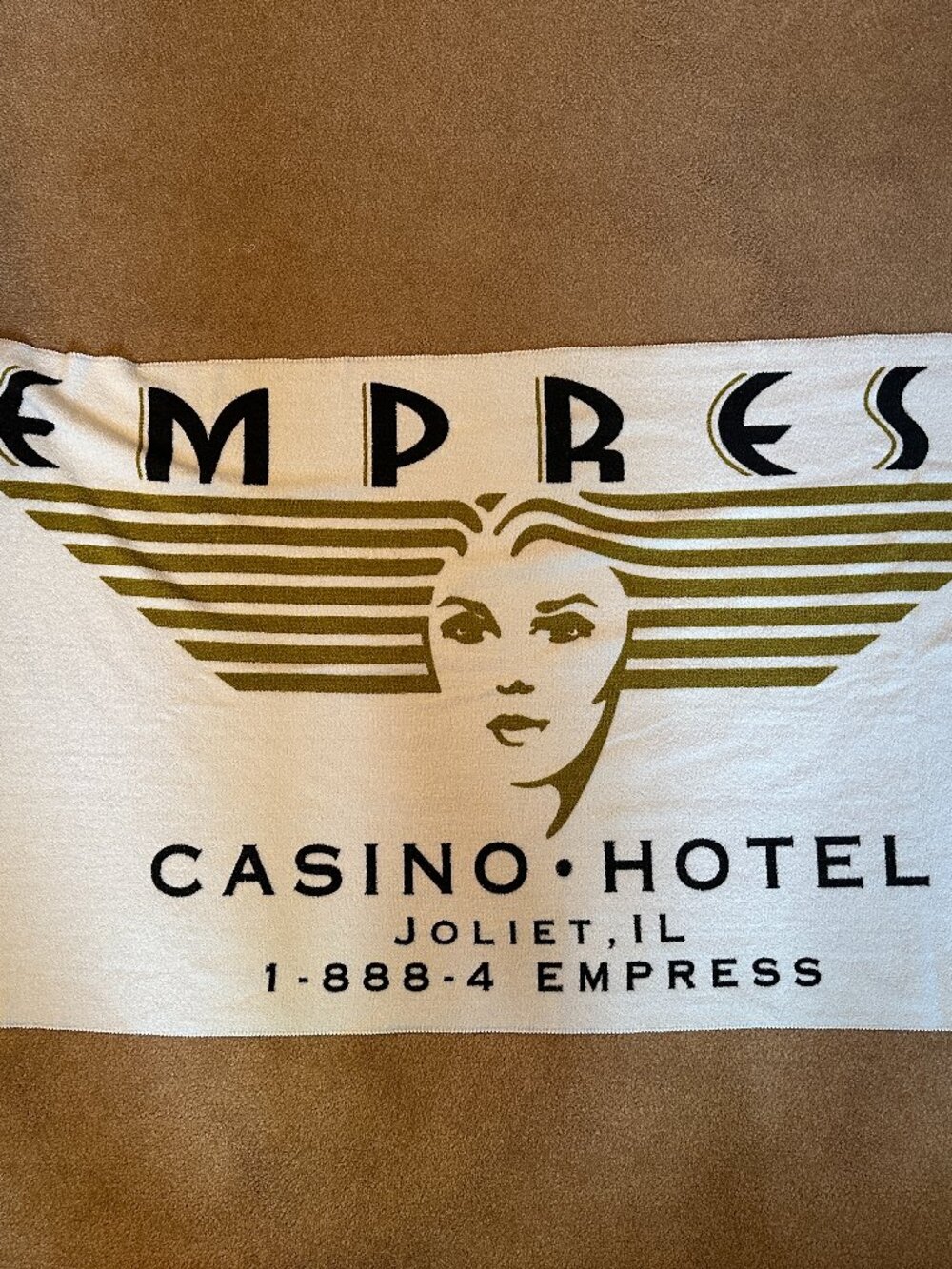 Vintage Empress Casino Beach Towel - Never Used